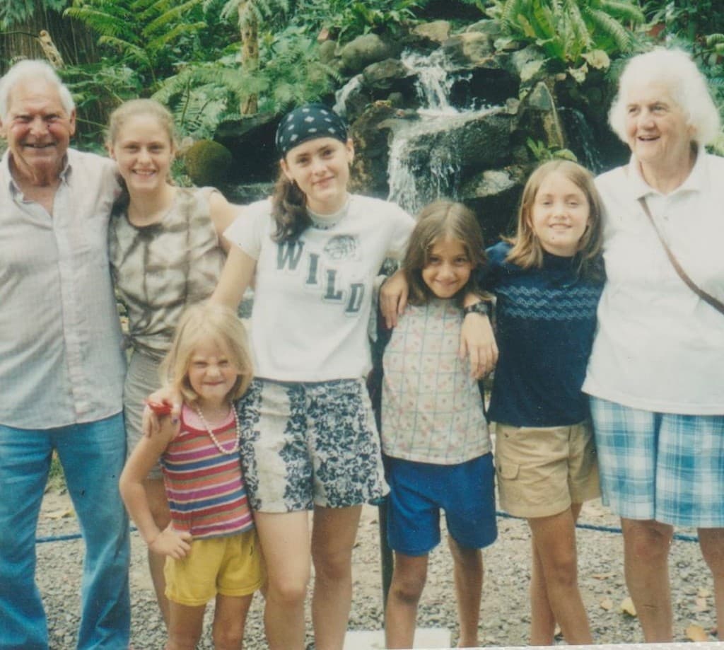 Visita à família filipina